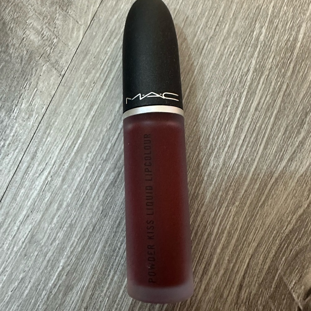 MAC Cosmetics Powder Kiss Liquid Lipcolor - Deep Red